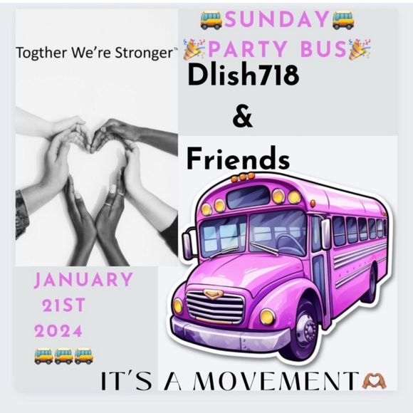 Welcome to the Party Bus Marathon! Going down every Sunday!With Dlish718&Friends - Picture 8 of 8